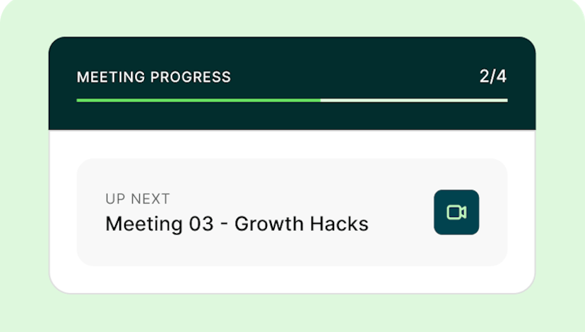 You've got a rocketship to build. Let Matcha do the hard work of scheduling, coordinating video chats, and centralizing discussion.