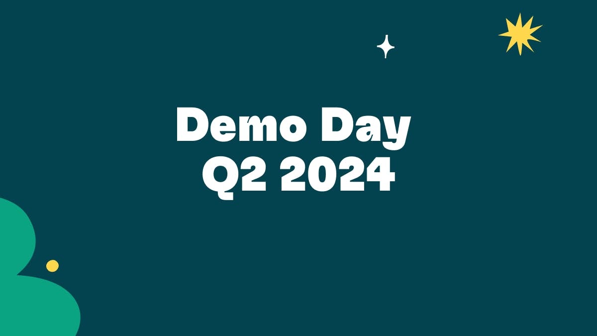 Title card for Matcha Demo Day Q2 2024 