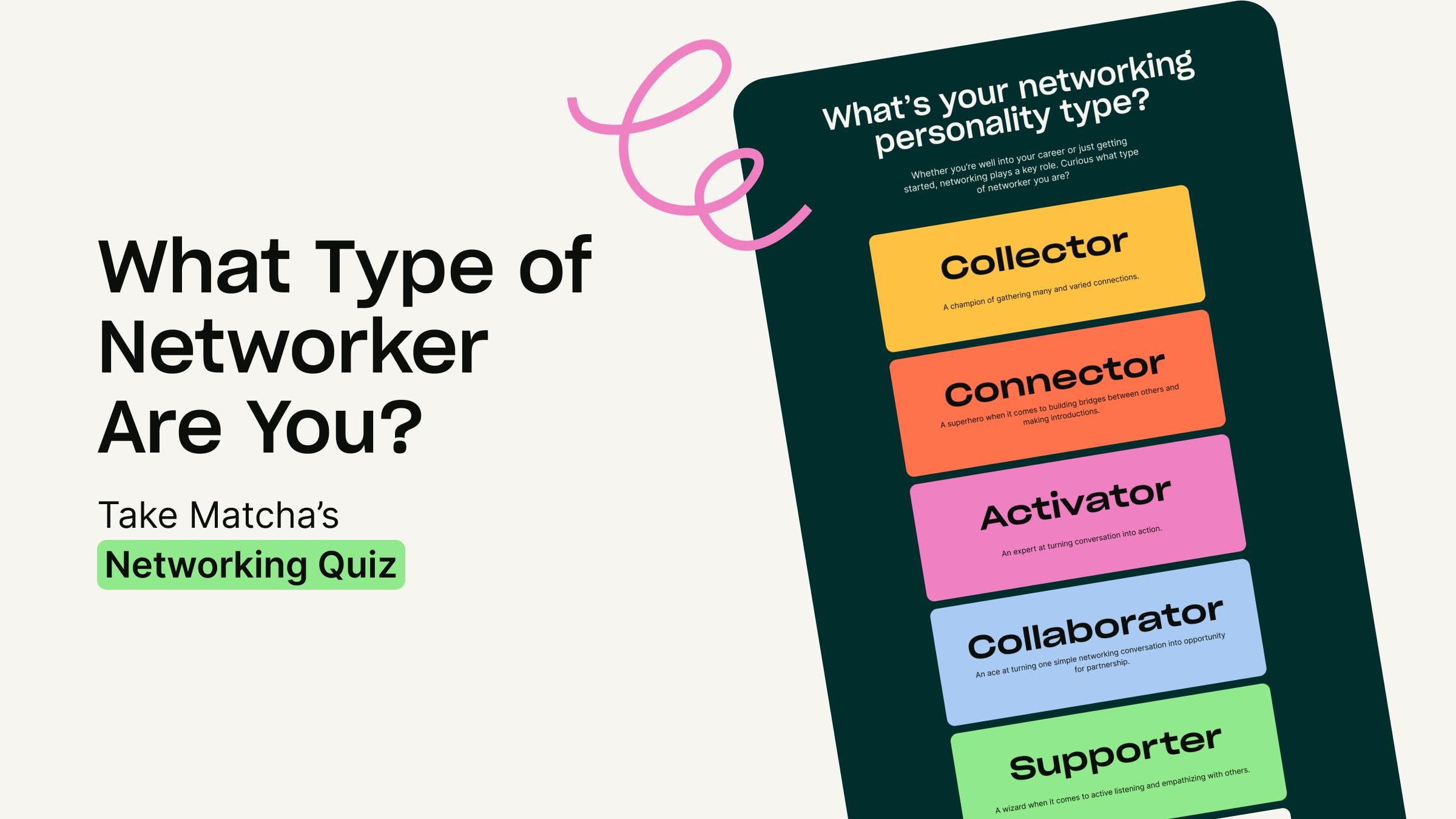 Title: What type of networker are you